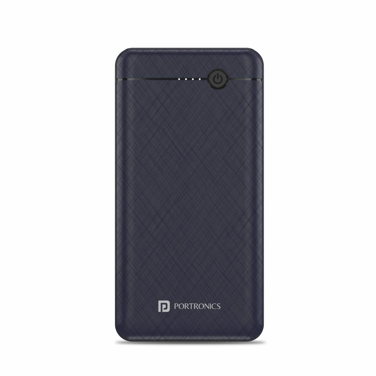 Portronics Power Brick II 10000 mAh,2.4A 12w Slim Power Bank with Dual USB Output Port for iPhone, Anrdoid & Other Devices.